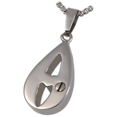 Teardrop Love Cremation Pendant