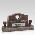 Infinity Companion Granite Headstone