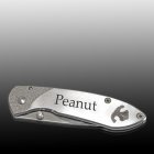 Infinity Pet Nose Print Pocket Knife