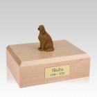 Irish Setter Sitting Large Dog Urn