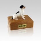 Jack Russell Terrier Black & Brown Small Dog Urn