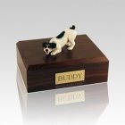 Jack Russell Terrier Black Medium Dog Urn