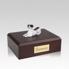 Jack Russell Terrier Black Resting Medium Dog Urn