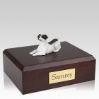 Jack Russell Terrier Black Resting Dog Urns