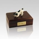 Jack Russell Terrier Black Small Dog Urn