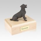 Jack Russell Terrier Bronze Medium Dog Urn