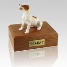 Jack Russell Terrier Brown Sitting Large Dog Urn