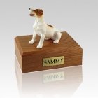 Jack Russell Terrier Brown Sitting Medium Dog Urn