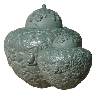 Jade Ceramic Cremation Urns