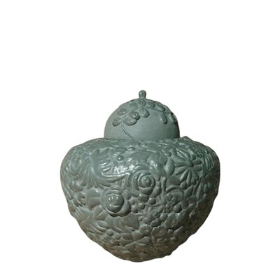 Jade Ceramic Small Cremation Urn
