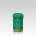 Jade Cross Tribute Memorial Candle