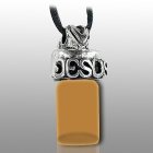 Jesus Brown Pet Ash Urn Necklace