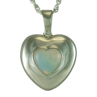 June Cremation Heart Pendant