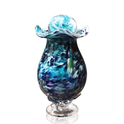 Jungle Fever Glass Cremation Urn