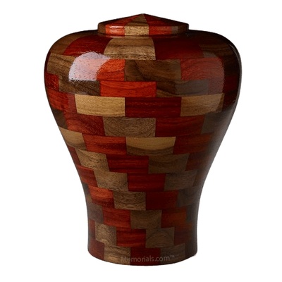 Karlo Large Wood Urn