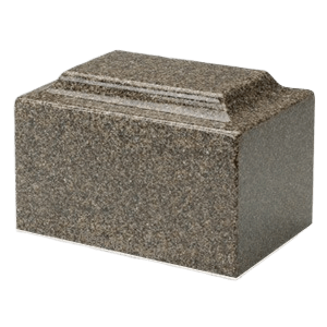 Kodiak Brown Granite Keepsake Cremation Urn