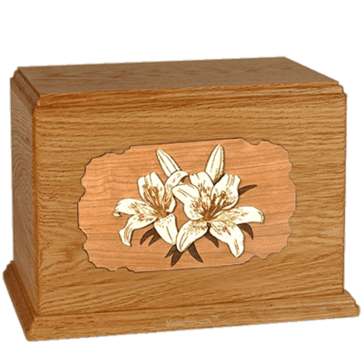 Lily Mahogany Companion Urn