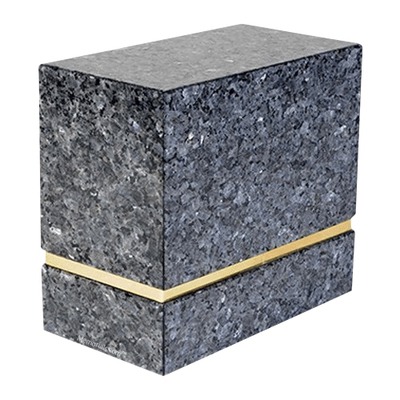 La Nostra Blue Pearl Granite Companion Urn