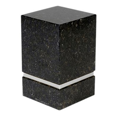 La Nostra Silver Verde Granite Urn