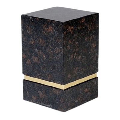 La Nostra Tan Brown Granite Urn