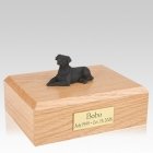 Labrador Black Laying Dog Urns