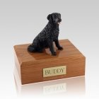 Labrador Black Long-haired Large Dog Urn