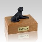 Labrador Black Resting Dog Urns