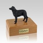 Labrador Black Standing Medium Dog Urn