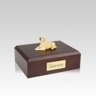 Labrador Yellow Resting Small Dog Urn