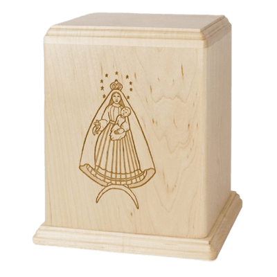 Lady of Cobre Cremation Urn