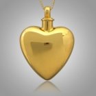 Large Pet Heart Cremation Pendant II