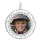 Lattice Photo Pendants