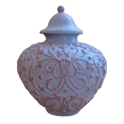 Lavender Ceramic Cremation Urn