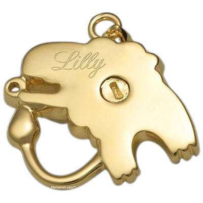 Leo Zodiac Cremation Pendant II