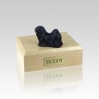 Lhasa Apso Black Small Dog Urn