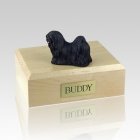 Lhasa Apso Black X Large Dog Urn