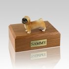 Lhasa Apso Brown Puppycut Large Dog Urn