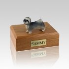 Lhasa Apso Gray Puppycut Medium Dog Urn