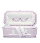 Lilac Love Premie Child Casket