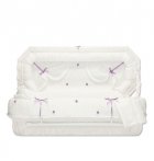 Lilac Melody Mini Child Casket