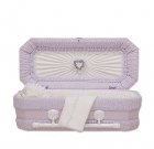 Lilac Ray Mini Child Casket