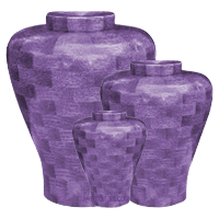 Lilac Wood Cremation Urns