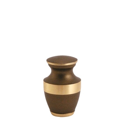 Lineas Bronze Keepsake Cremation Urn