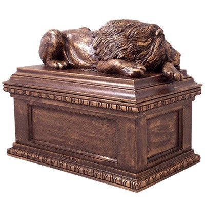 Lion Cremation Urn