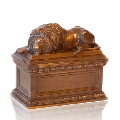 Lion Keepsake Cremation Urn