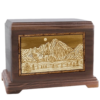 Longs Peak Walnut Hampton Cremation Urn