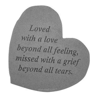 Love Beyond Feeling Heart Stone