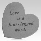 Love Heart Pet Memorial Stone