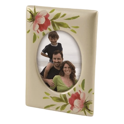 Love Roses Ceramic Keepsake Frame