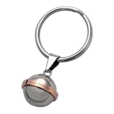 Love Sphere Cremation Keychain